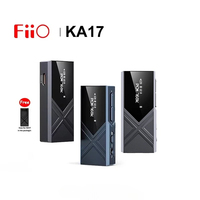 FiiO KA17 Hi-Res Audio HIFI Decoder Portable USB DAC AMP Desktop Headphone Amplifier Dual ES9069Q 3.5mmm 4.4mm for Android iOS