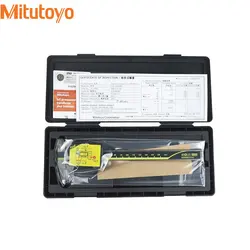 Zacisk Mitutoyo cyfrowy noniusz 150 300 200mm 500-196-20 6in 8in 12 cali elektroniczne narzędzia pomiarowe ze stali nierdzewnej