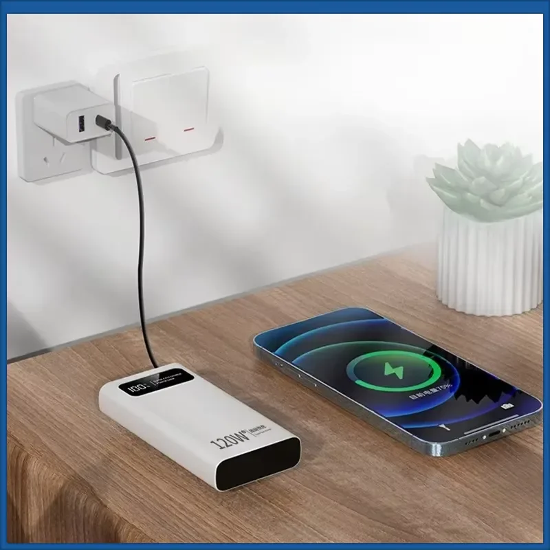 Power Bank Fast Charging LED Display 20000mAh Power Board for IPhone Android Phone Portable Charger