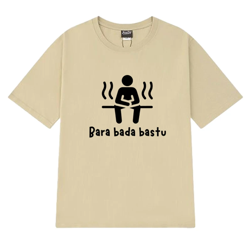 تي شيرت يوروفيجن 2025 KAJ Song Bara Bada Bastu مطبوع تي شيرت رجالي ونسائي مضحك بأكمام قصيرة تي شيرت للجنسين صيفي قطن 100% #6