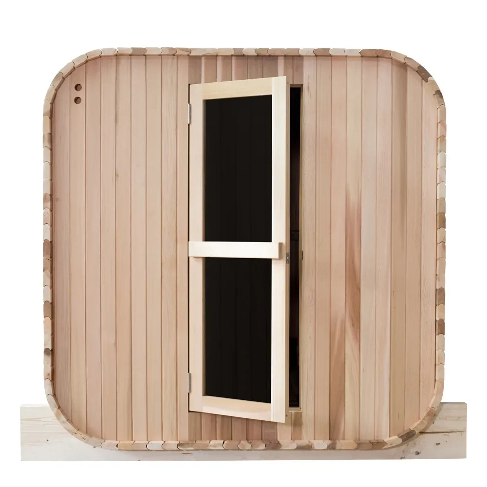 2022 Hot selling outdoor wood burning sauna container room  wet traditional sauna room