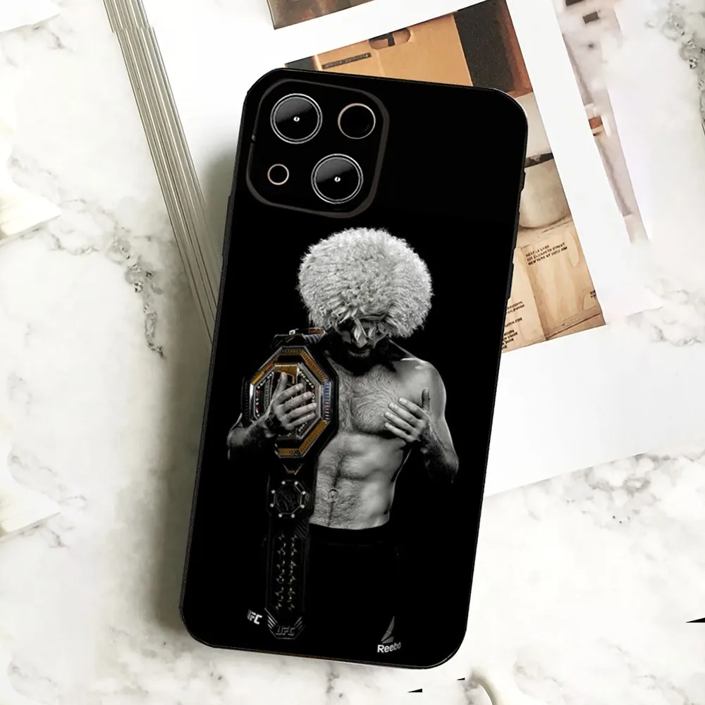 Khabib N-Nurmagomedov-S Phone Case  For IPHONE 15,13,14,12,Mini ,11, Xr, X ,Xs Pro Max 8, 7 Plus Back Cover