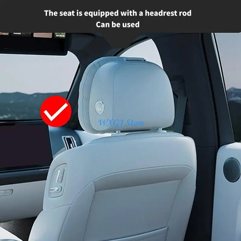 

37JE Adjustable Car Tray Table for Back Headrest Mount for Kids Adults Long Trip