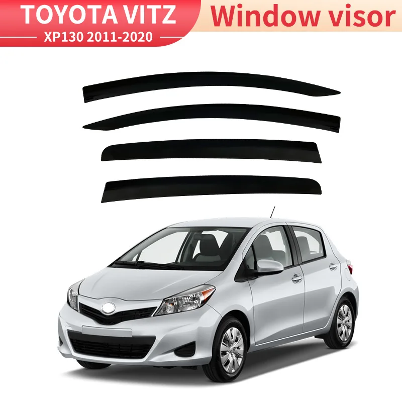 

For TOYOTA VITZ Window visor Weather Shield Side Window Deflector Car windshield weather shield Car accessories