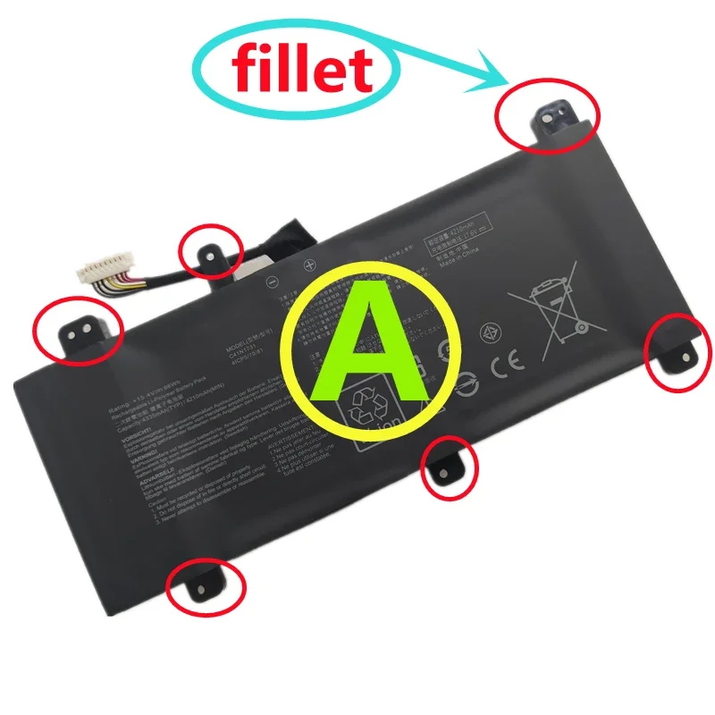 C41N1731 Battery ForAsus Rog STRIX SCAR II G715GV EV003T EV081T G715GW EV022T GL704GM EV001T EV078T GL704GV EV008 GL704GW EV013T