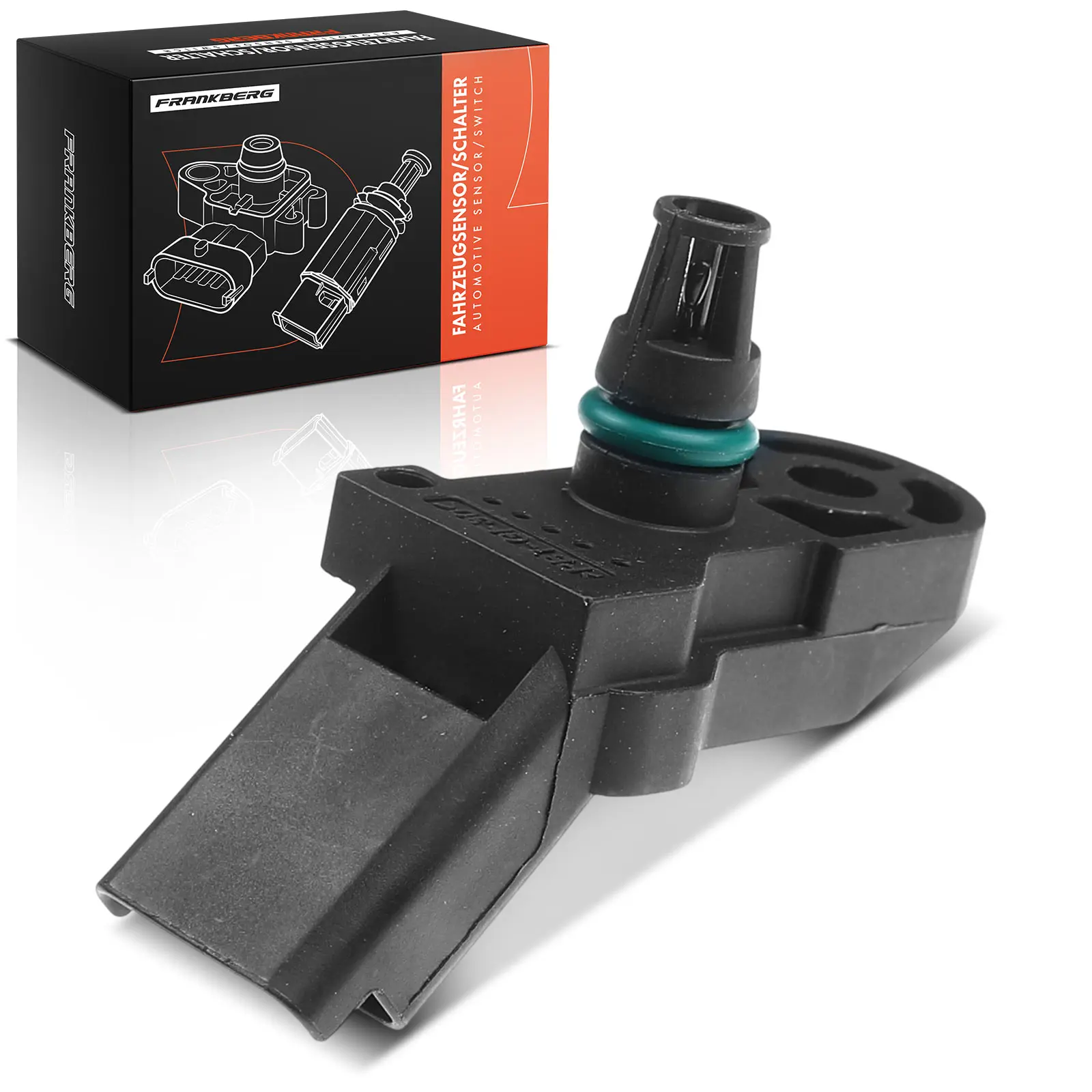 Frankberg 1x Boostdruksensor inlaatpijp druksensor voor Citroën C2 C3 C4 Berlingo Peugeot 306 1920.AJ 96365830 1920AJ 9639381480