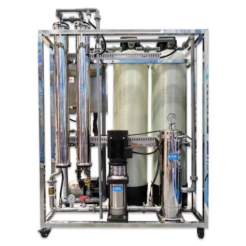 Automatic Ro Purifier Osmosis Water Filter Borehole Salty Water Treatment System Portable Water Purification