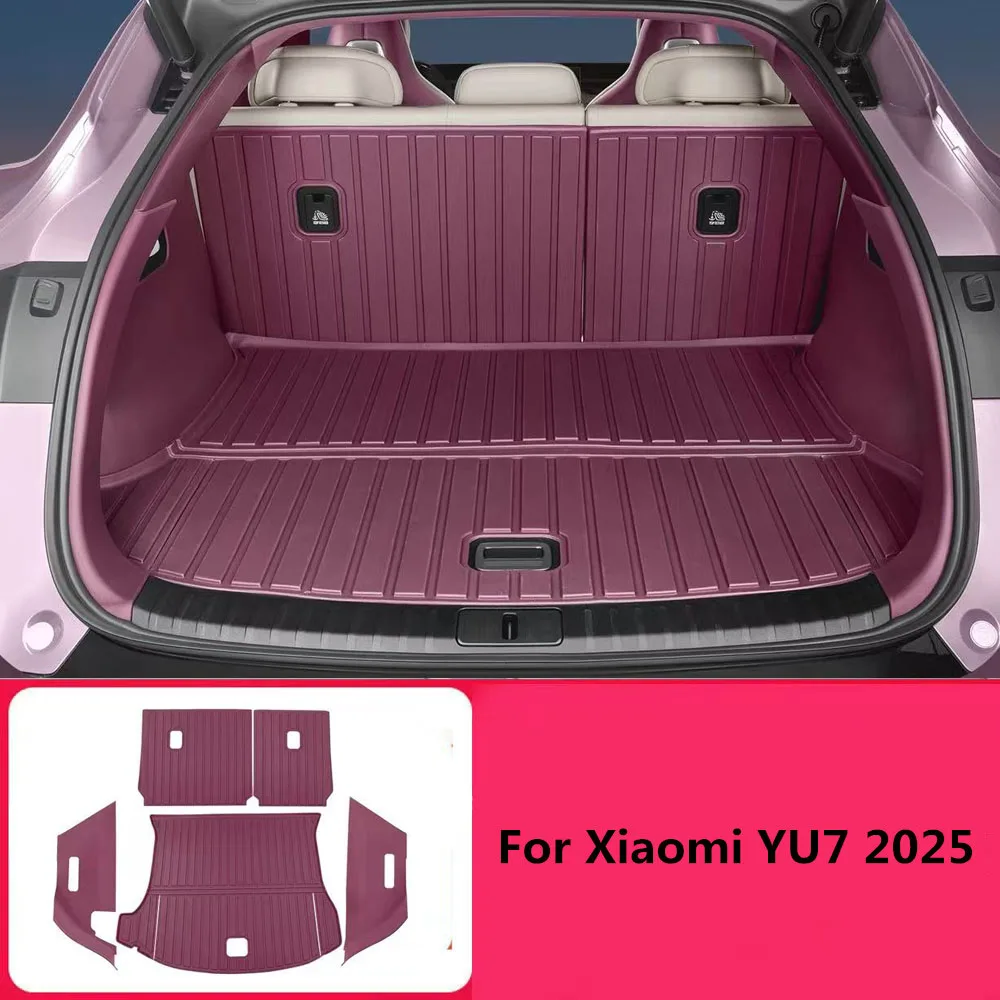 

Для Xiaomi YU7 2025 багажник TPE Full Surround водонепроницаемый и пылезащитный передний и задний багажник автомобильные аксессуары поставки