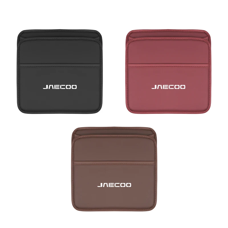 Für Chery Jaecoo J7 J8 J5 6 Leder Auto Sitz Lagerung Tasche Hängen Organizer Box Chery Tiggo 5 3 7 8 PRO 5X Arrizo A3 Zubehör