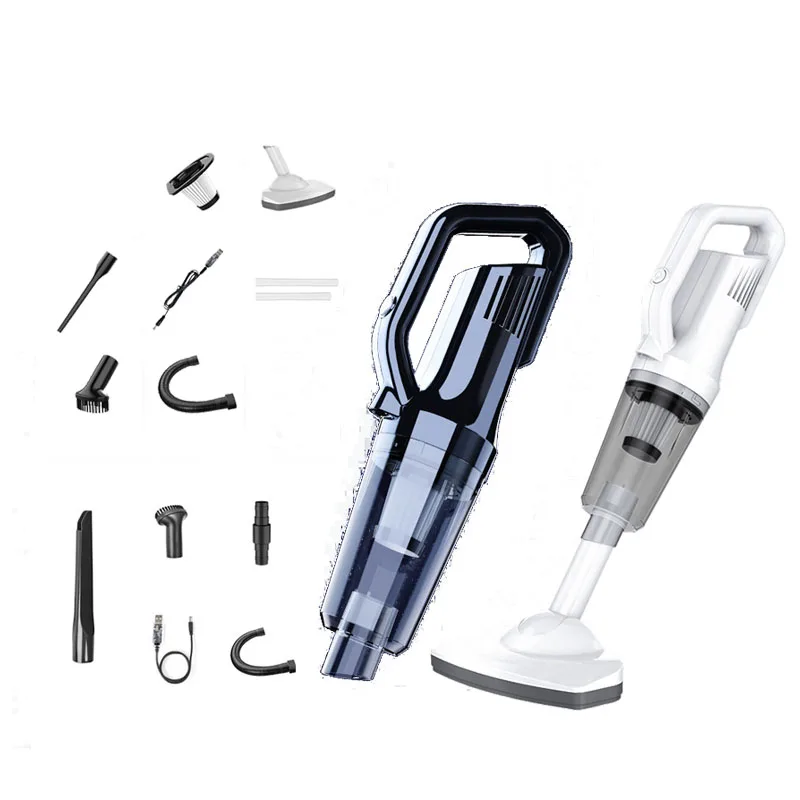 120W 11.1V Car Vacuum Cleaner 2000Mah Wireless Dual-Purpose Handheld Mini Super Power 12000Pa High Suction Dust Collector