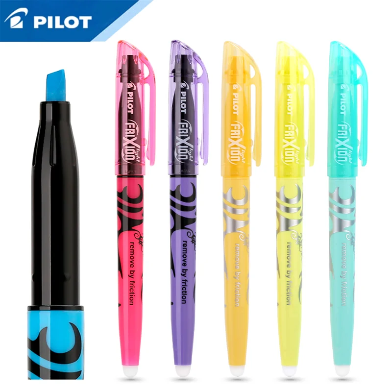 PIuno SW-FL Frixion 6/12pcs Surligneur Effaçable Pastel document Fluorescent Marqueur Stylo 12 Couleurs Japon