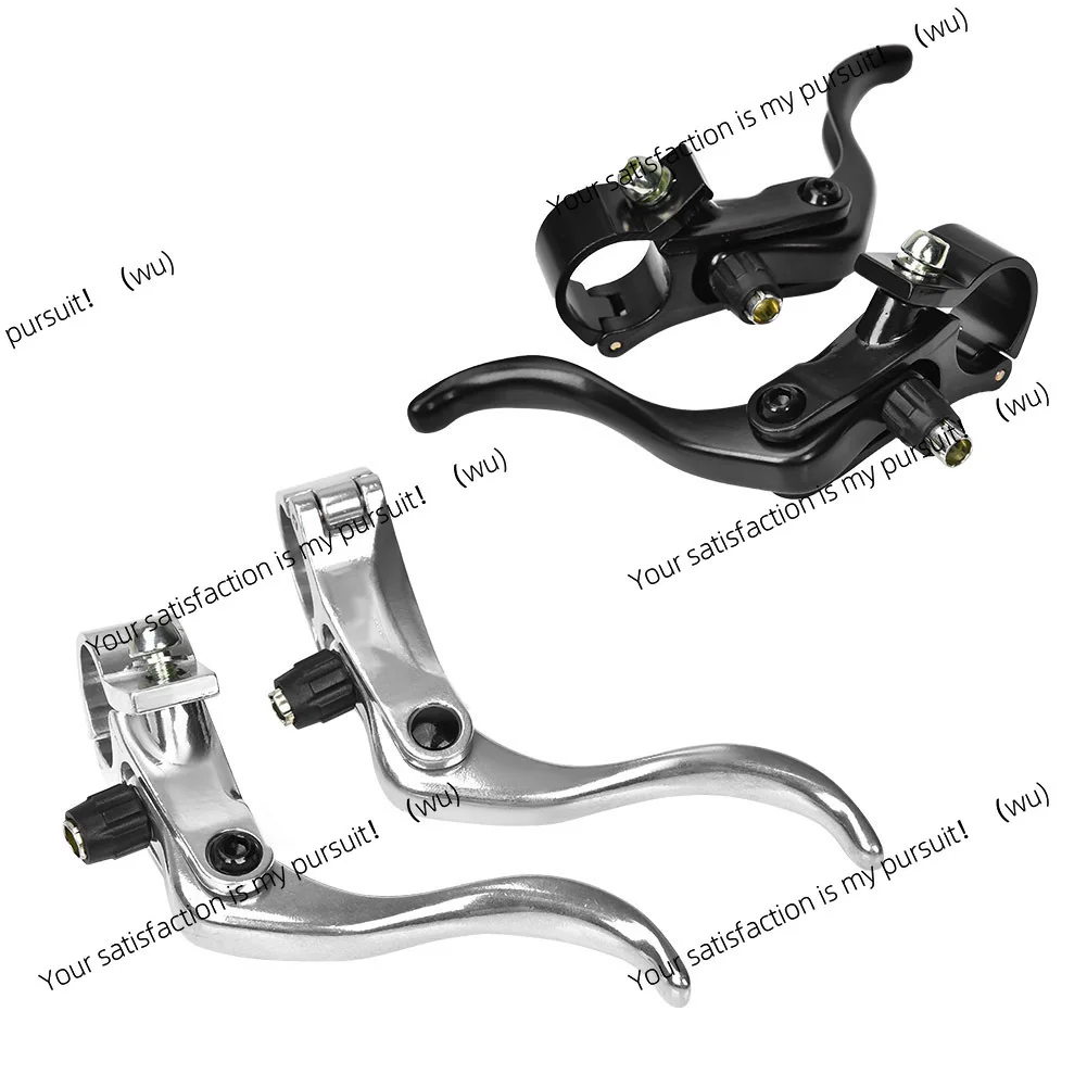 1pair Aluminum Alloy 24mm Mountain Bike Disc Brake Bar Handle Level Cycling Accessory
