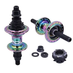 POLSO 9T Cassette Bicycle Hubs BMX Hub 6 Pawls 5 Bearings Rear LHD and RHD Left Driver and Right Driver BMX Bike Parts