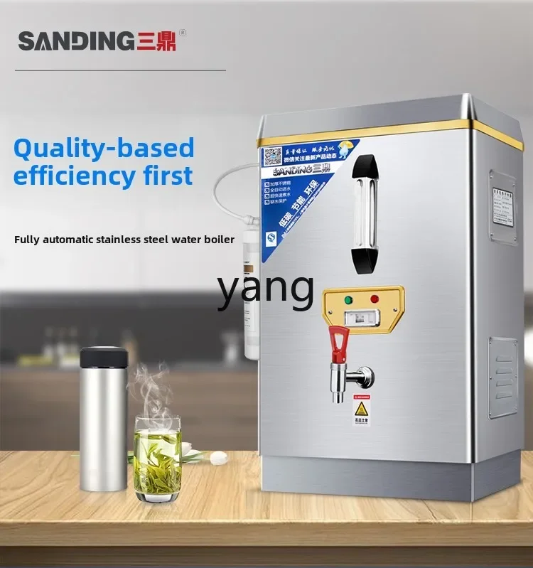 Aquecedor de Água Elétrico Comercial Automático CX para Fábricas e Escolas, Caldeira de Água em Aço Inoxidável