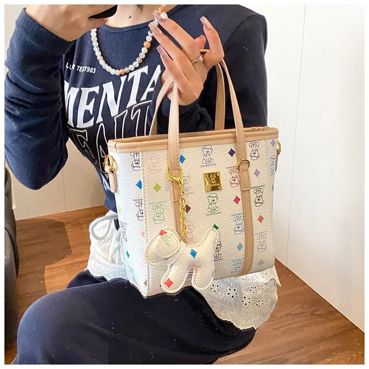 2025 خريف جديد 191 ضوء فاخر الكتف حقيبة ساعي عالية الملمس ركاب حقيبة نسائية موضة المحمولة حقيبة مربعة صغيرة