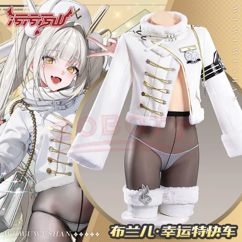 

Аниме Youk Fortune Express Blanc Косплей Костюм Ni C-11 Blanc Lucky Express Костюм Сексуальное нижнее белье Горячие костюмы для взрослых на Хэллоуин