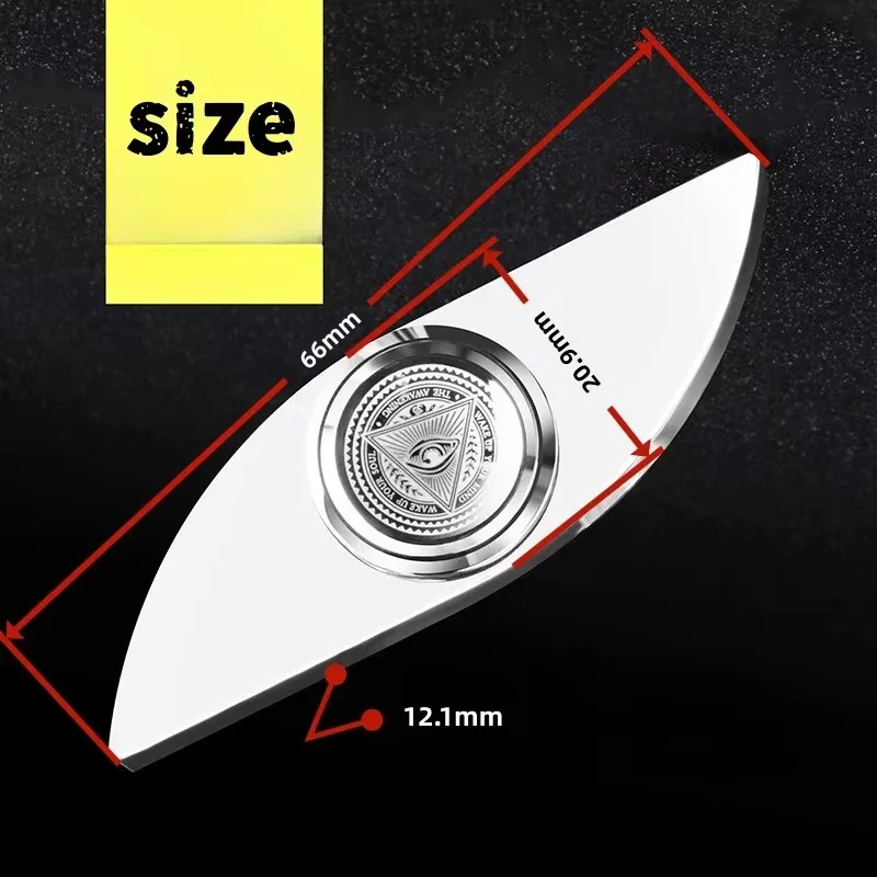 Metal Eye of Power Finger Top Fingertip Gyro EDC Fidget Spinner Stress Relief  антистресс Office Decor Creative Gift for Adults