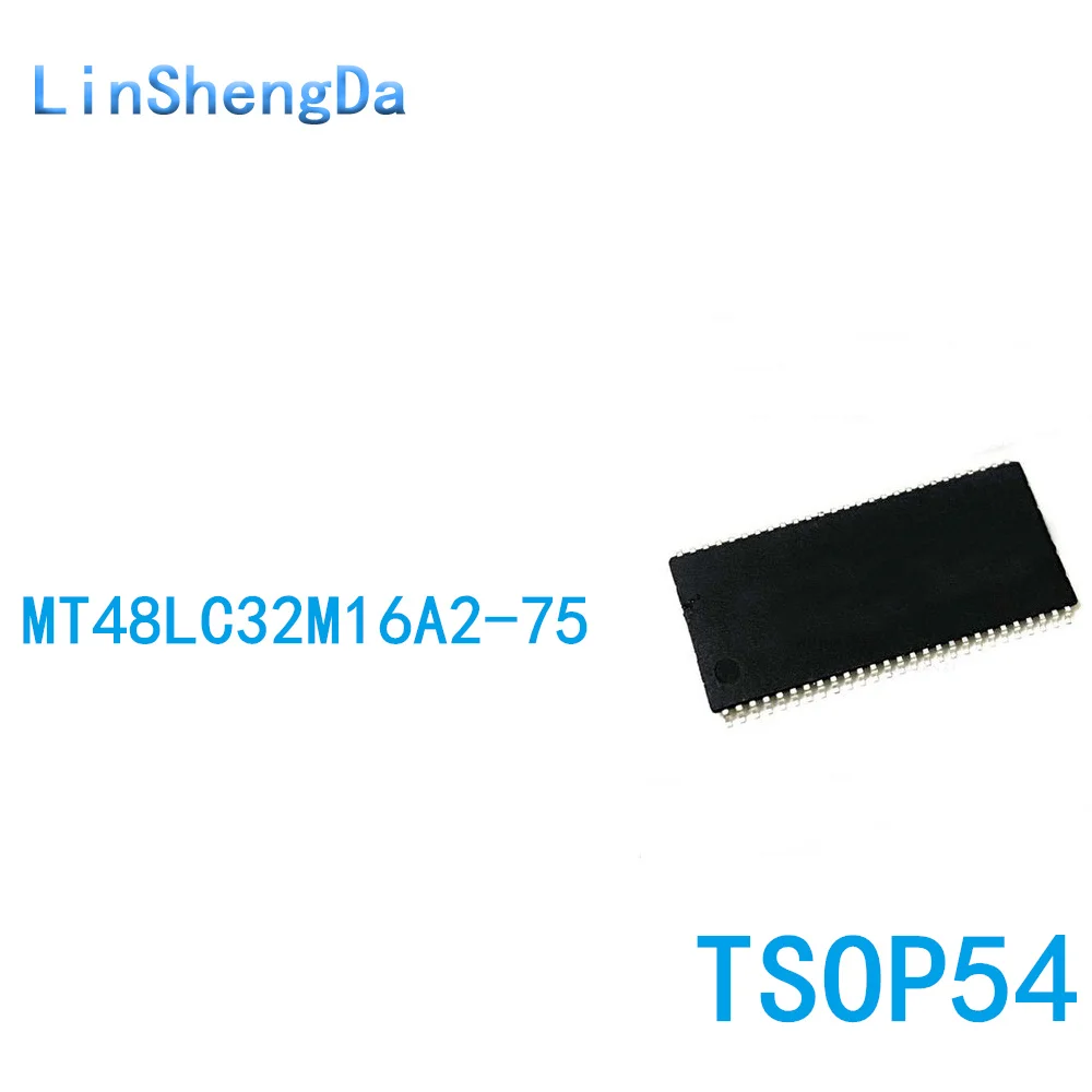 

10PCS MT48LC32M16A2-75 A2TG-75IT: C SDR memory 64M 16 bit TSOP54