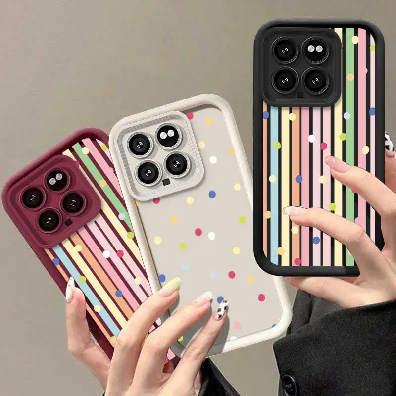 Mi14 Rhythm of Colors Sky Eye Ladder Phone Case For Xiaomi Mi 14Pro 13 13Pro 13Lite 13T 12 12Pro 12T 11 11X 11Lite 11Pro 10