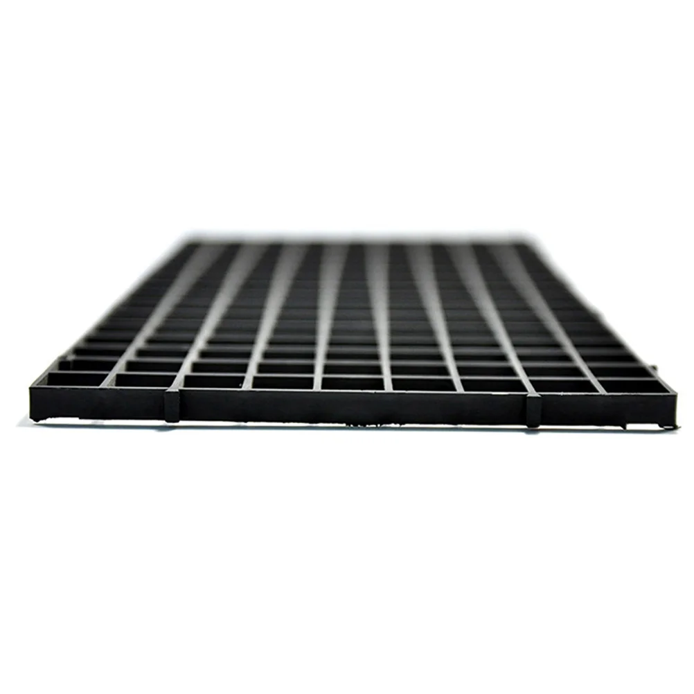 

2pcs Large Fish Net Hatchery For Aquarium Plastic Fry Segregation Box With Clamps Black Fish Separator Board For Tank