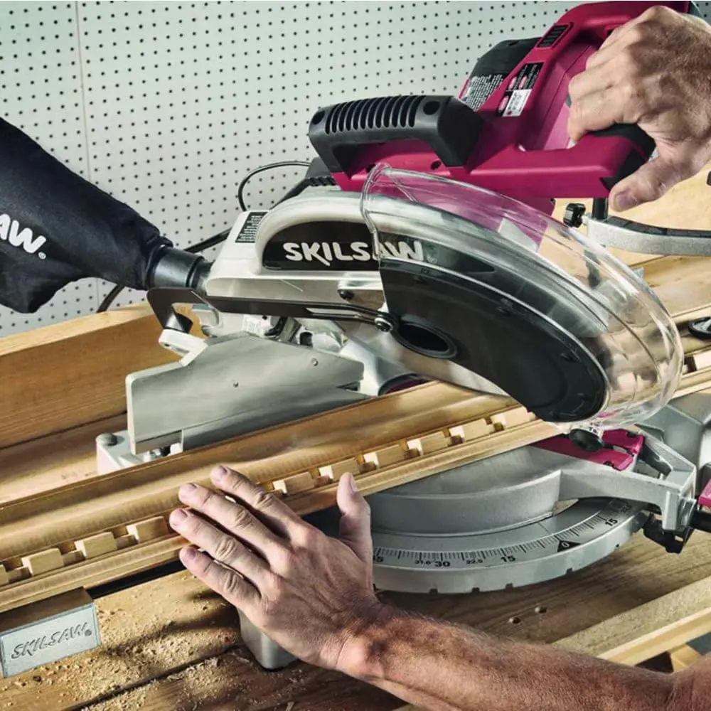 821-01 12-Inch Quick Mount Compound Miter Saw with Laser