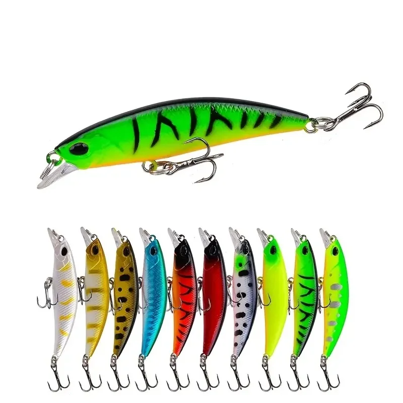 Laser Minnow Fishing Lure Set Wobblers Crankbaits Isca Artificial Hard Bait Carp Mini Fishing Lures Pesca Tackle