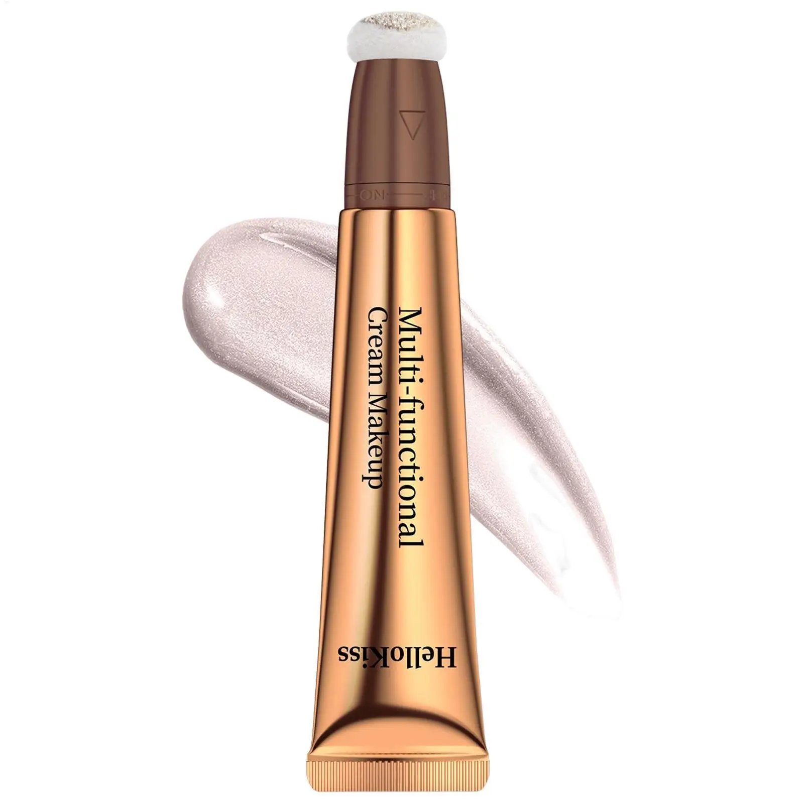 Blush in crema Evidenziatore Stick Ombretto Trucco liscio Liquido Occhi Viso Fard rosa Contorno viso Illumina il trucco