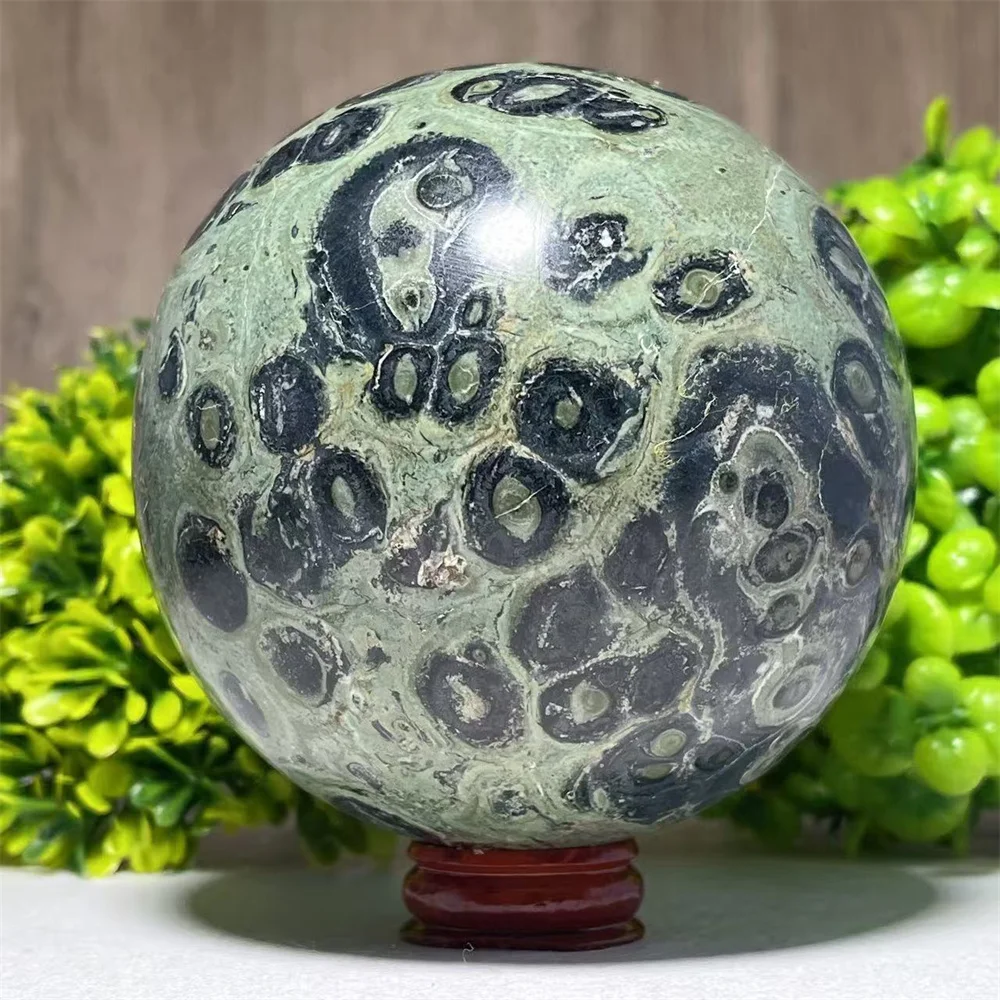 Kalbaba Sphere Point Stripe Crystal Natural Ball Geode Gift Energy Healing Spiritual Quartz Mineralsl Spiritual Home Decoration