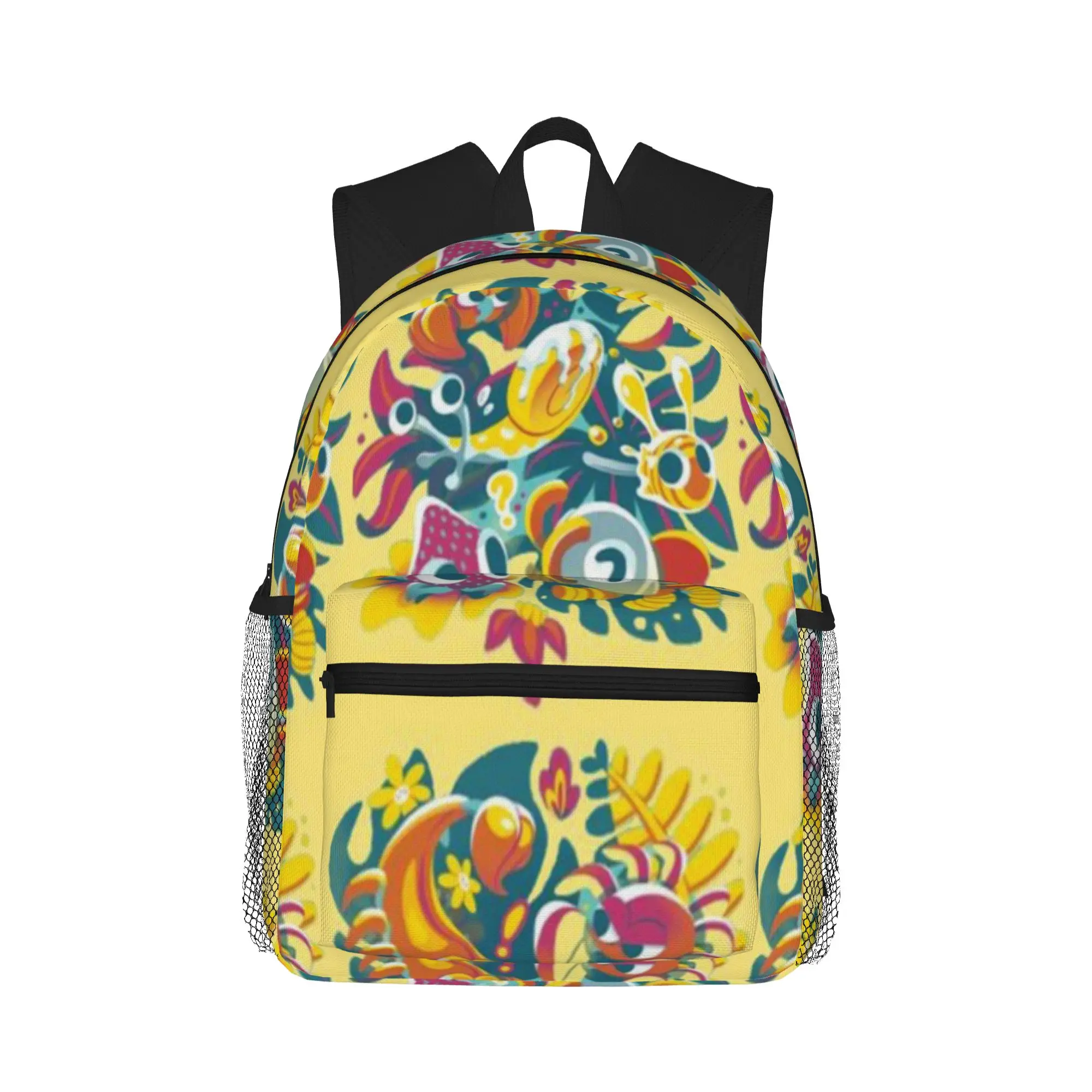 

Bugsnaks Creatures Bookbag Schoolbag Bugs Characters Casual Backpack for Students and Adults Female bags