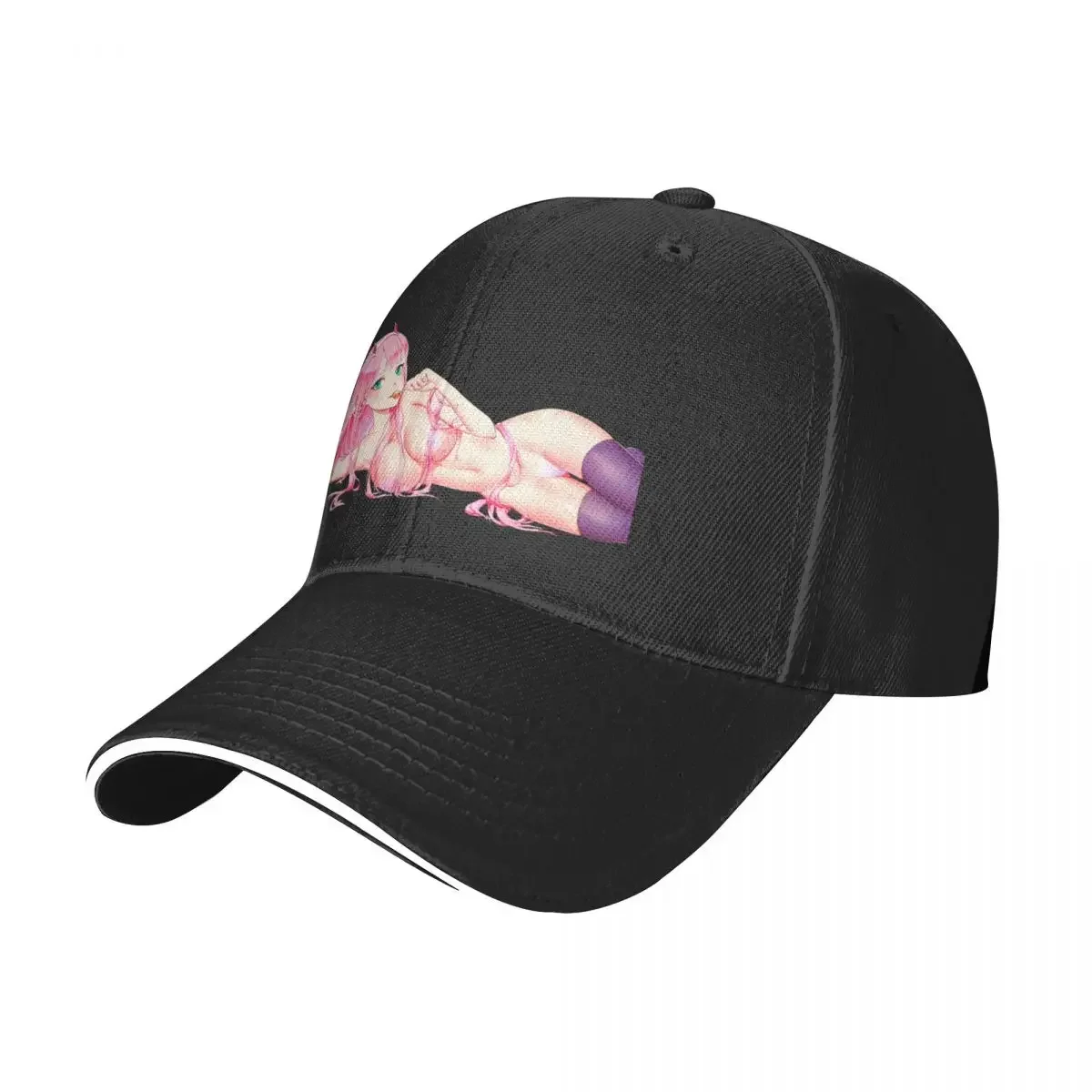 Beautiful Sexy Girl Zero Two Darling In The Franxx Baseball Cap Vintage Military Cap Man Sun Cap Rave Women's 2024 Men's