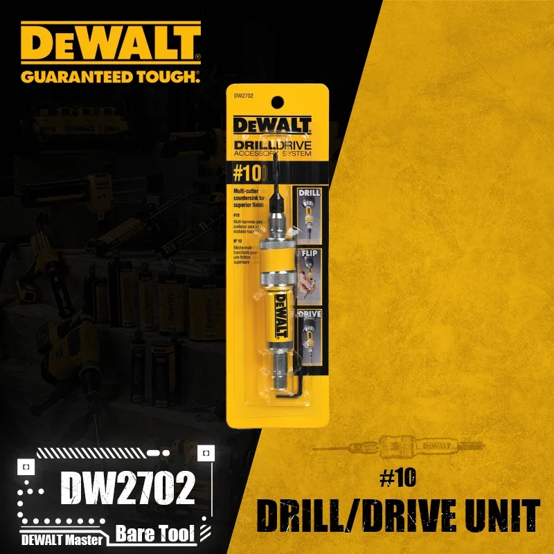 DEWALT # 6 # 8 # 10 boor-/aandrijfeenheid DW2700 DW2701 DW2702 6 MM 8 MM 10 MM Houtboorgaten Aandrijfschroeven