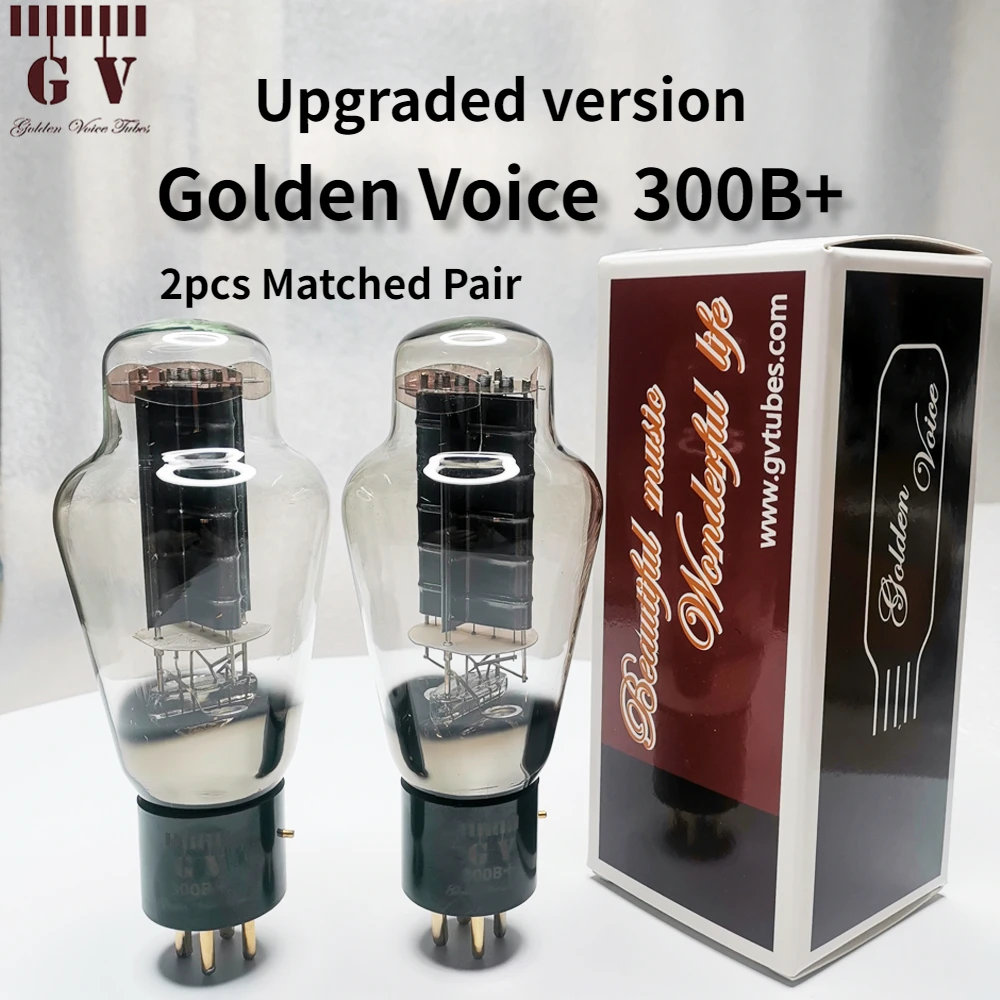 Golden Voice 300B 300B+ Vacuum Tube Replacement Upgrade 300BTube Valve Matching Amplifier High Fidelity Matched Quad Bluetooth