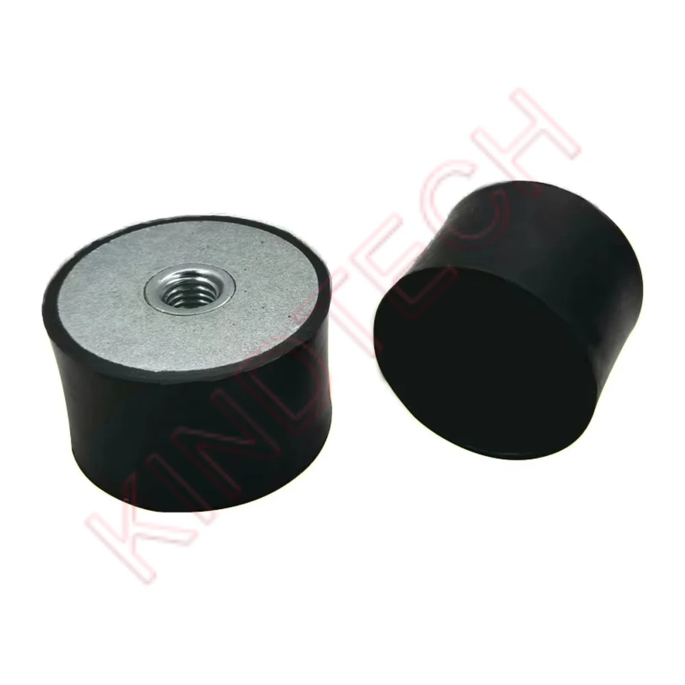 1-10Pcs Single Thread Female-End M3 M4 M5 M6 M8 M10 M12 M16 M20 Rubber Shock Absorber Isolation Mount DE-Type Damper Dia 8-150mm