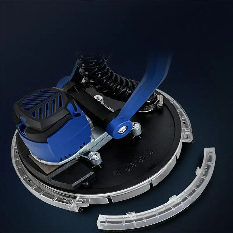 500W 2.2M Không Chổi Than Dài Cực Tường Mài Đĩa Chà Nhám Điện Putty Tường Nhám Đánh Bóng Có Đèn LED ánh Sáng 220V