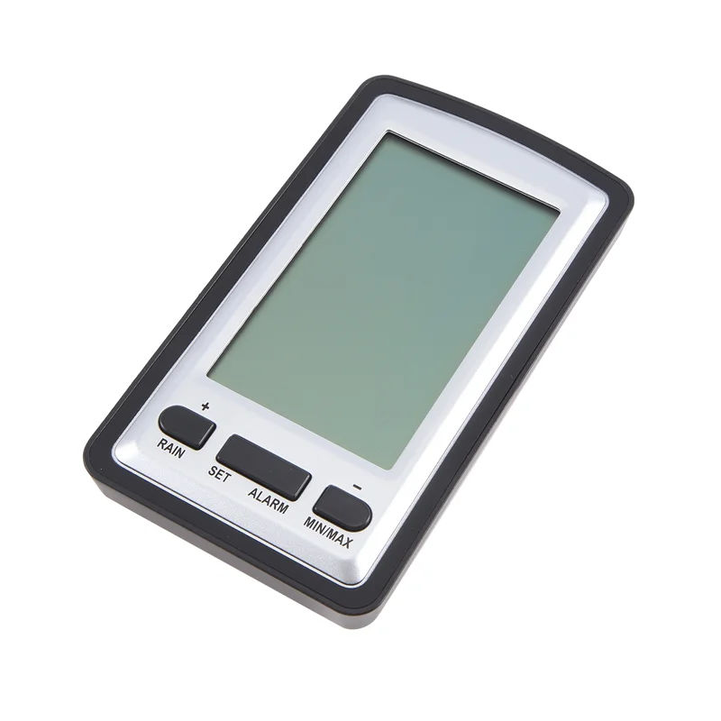 

Беспроводной дождемер, датчик метеостанции, регистратор температуры в помещении и на открытом воздухе