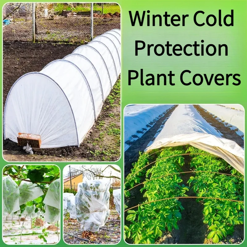 

Плавающие укрывные материалы для растений 0.9oz (25 г/м²) для защиты от заморозков зимой: для фруктов, овощей, деревьев и сада