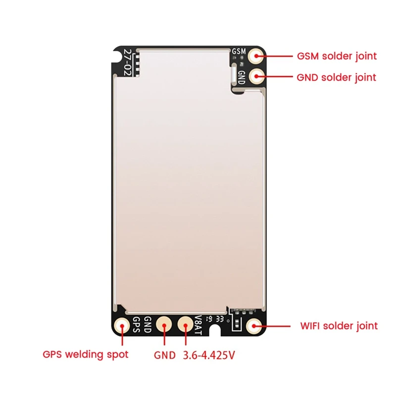 Imagem -03 - Gps Tracker Pcba Module Rastreamento em Tempo Real Dispositivo Localizador para Carro Crianças Idosos Rastreador de Gravação Anti-perdido