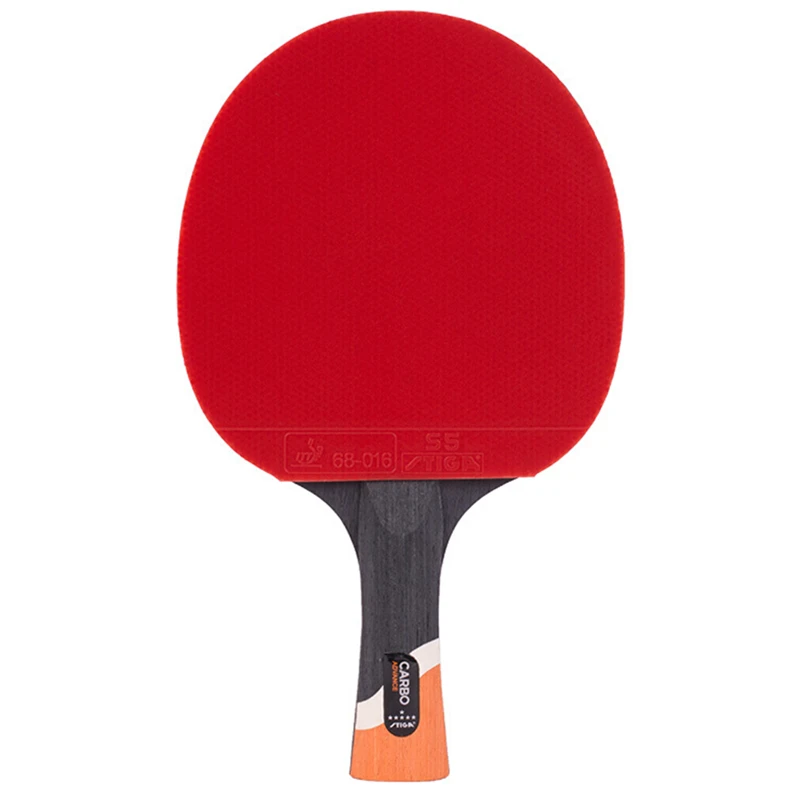 STIGA 6 Star Racket Offensive Professional Carbon Pimples In Rubber Original Stiga Table Tennis Rackets Ping Pong Paddle Bat