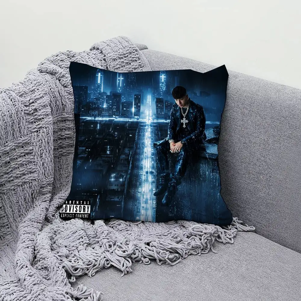 

Rapper S-Shiva VANGELO 30x30cm 45x45cm Pillow Case Decor Protective Covers Comfortable Soft For Sofa Living Room Home Office