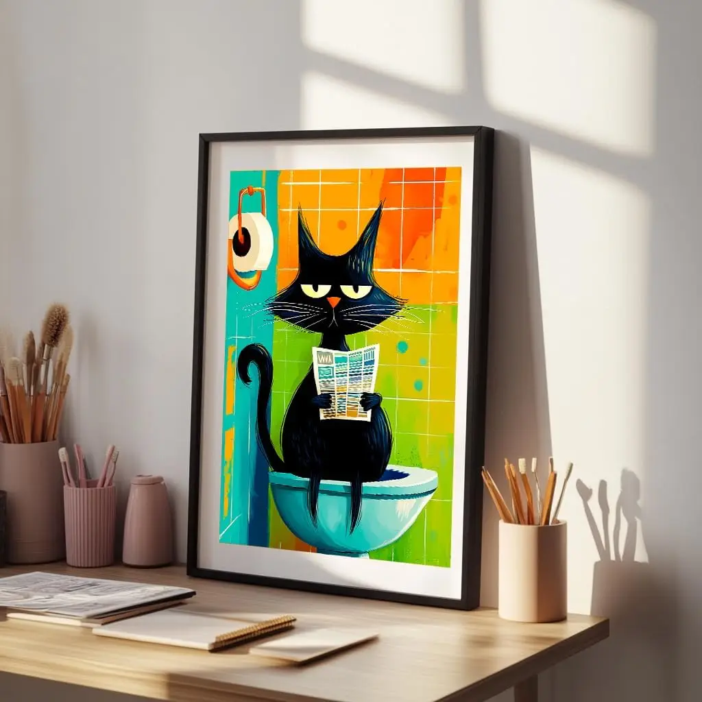 Quebra-cabeças caprichosos para gatos, 1000/500/300 peças, desafiadores, atividades familiares, jogos de chão para sala de jogos, quarto, sala de estar
