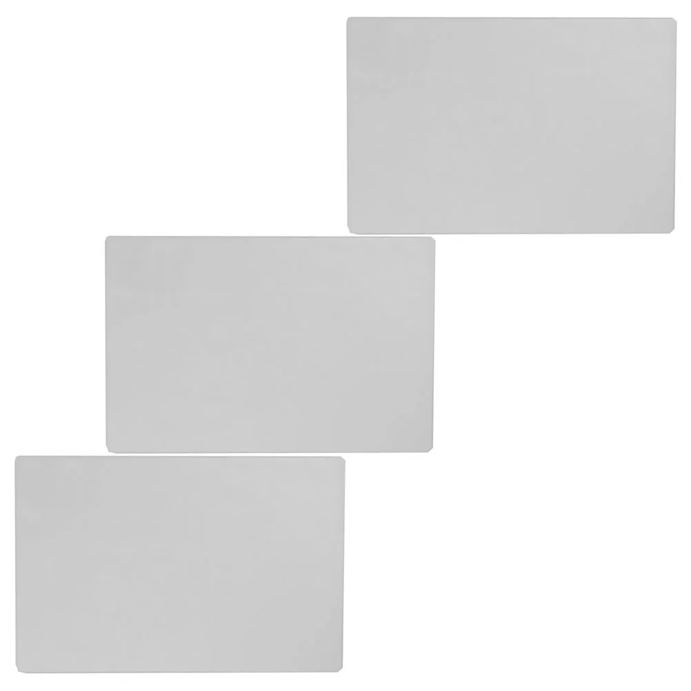 3pcs Transparent Pad Anti-slip Student Writing Board Exam Plate Sketch Pad for Home Offfice School writing mat