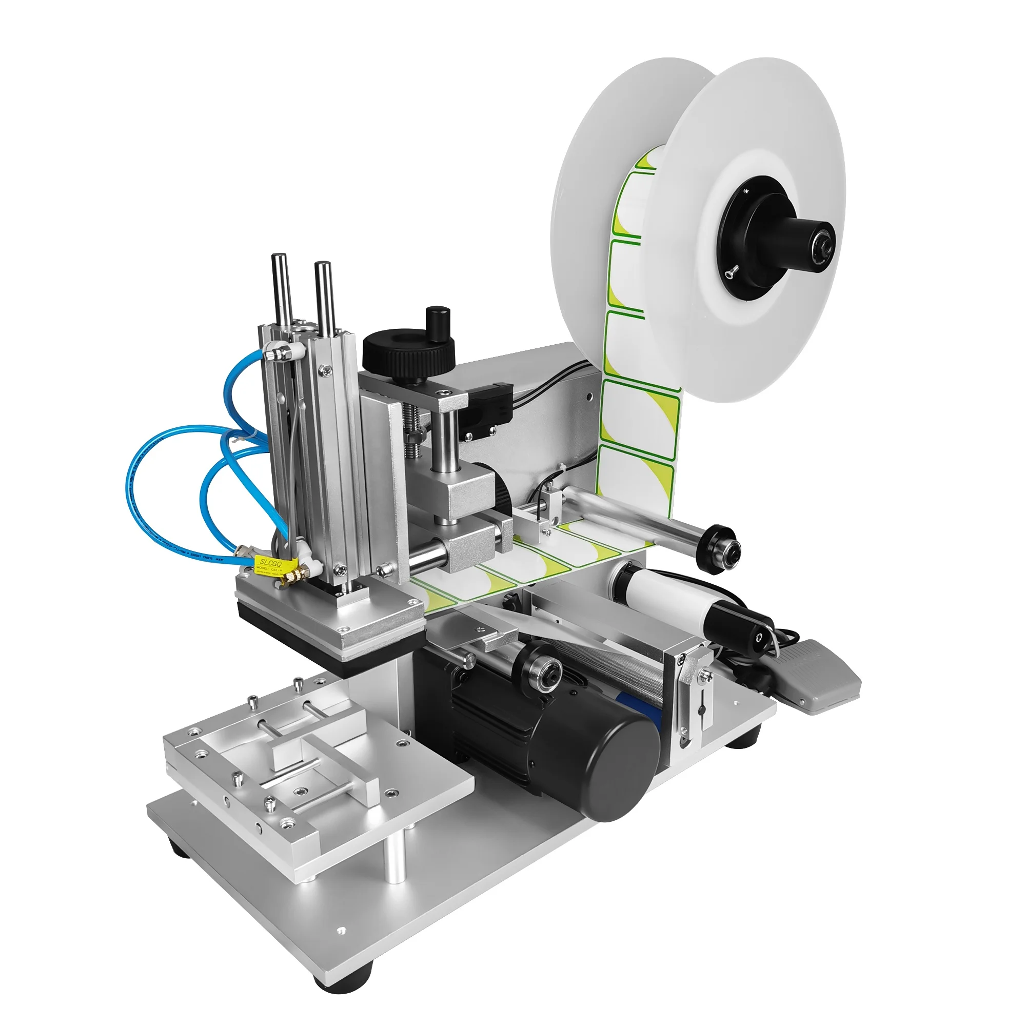 High Speed Flat Plastic Bag Labeling Machine for Small Business