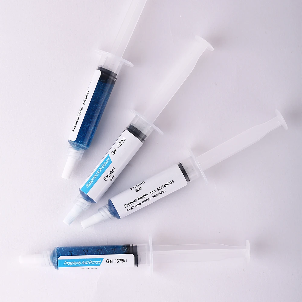 Dental 37% Phosphoric Acid Etching Gel Multi-Brand Multi-Size Option (5ml/10ml/50ml) for Universal Adhesion + 5pcs Needel