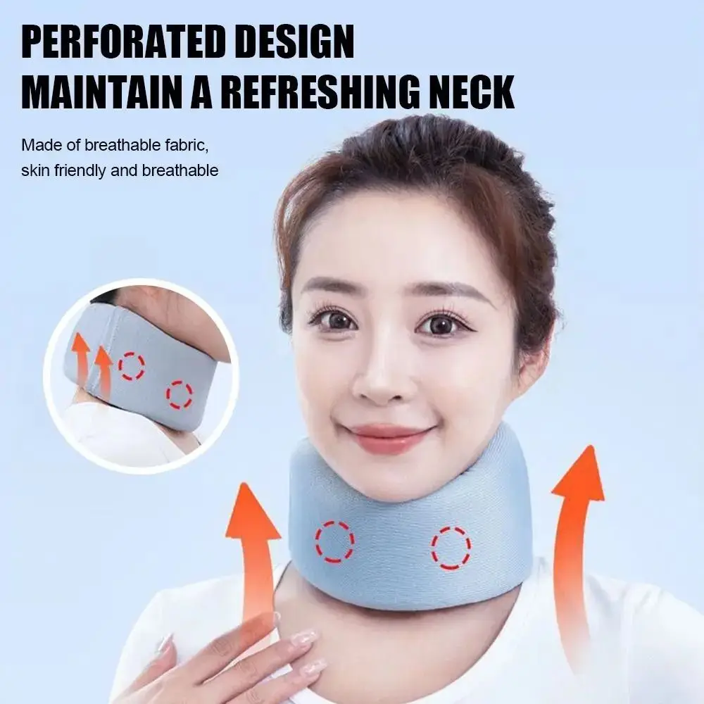 Adjustable Neck Support New Portable Men Women Sponge Neck Cervical Collar Office Household Pain Relief Brace Neck