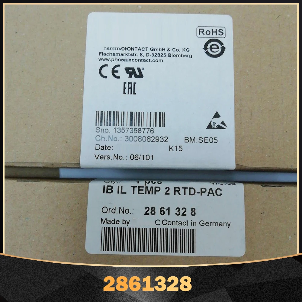 For Phoenix Analog Module IB IL TEMP 2 RTD-PAC 2861328