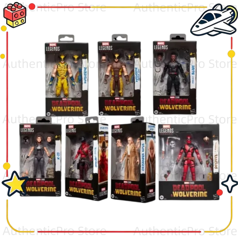 【in-stock】original-hasbro-marvel-deadpool-x23-blade-wolverine-action-figure-toy-model-gift-collection