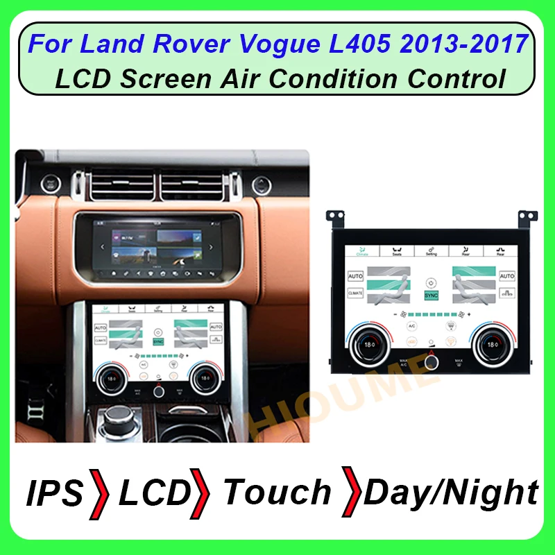 

Car Air Conditioning Climate Display Board AC Panel For Land Rover- Range Rover Vogue Series L405 2013- 2017 HD LCD Touch Screen