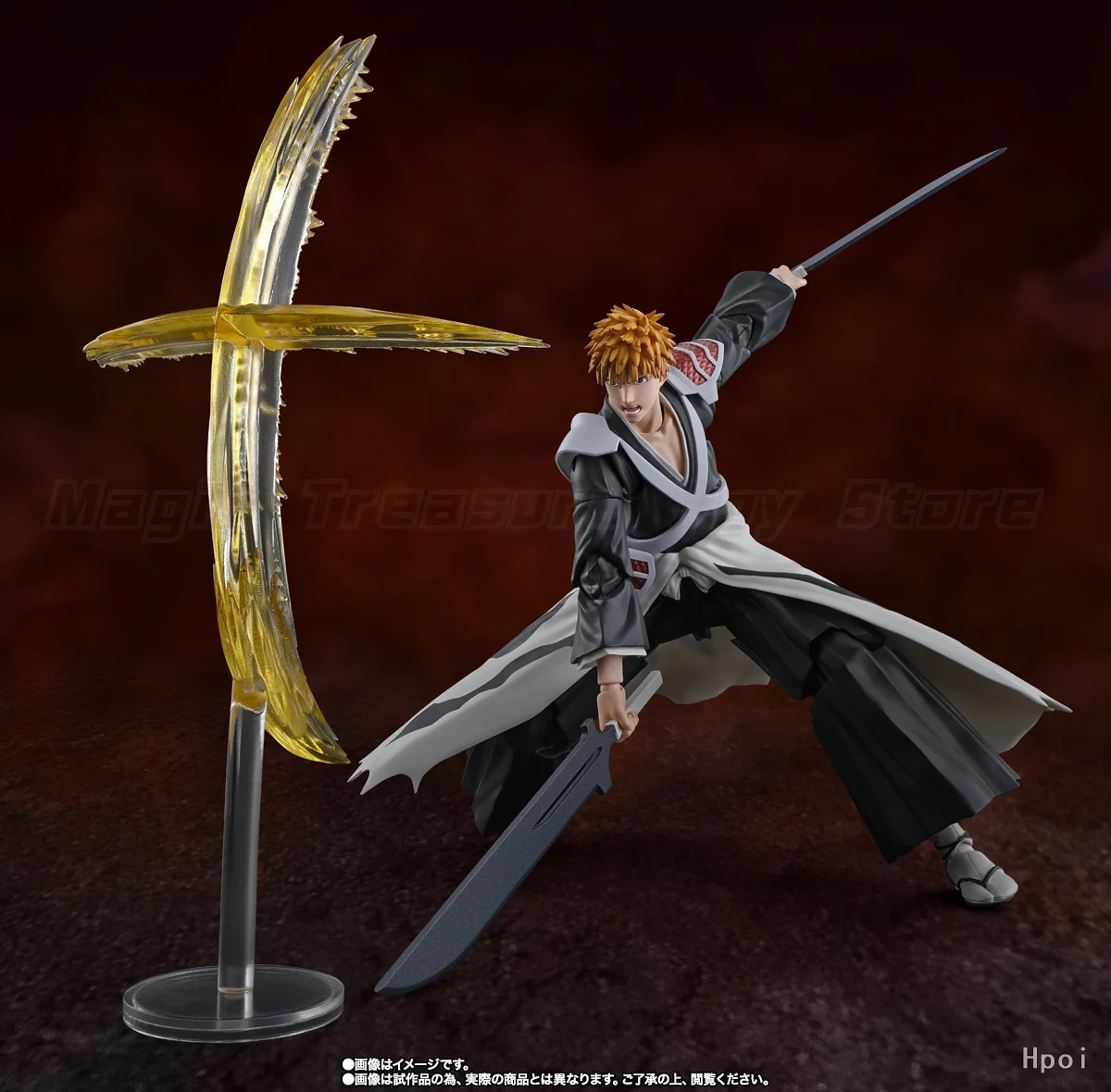 【In Stock】Original BANDAI SPIRITS S.H.Figuarts BLEACH Kurosaki Ichigo Erdao Zhanyue Figure Animation Gift