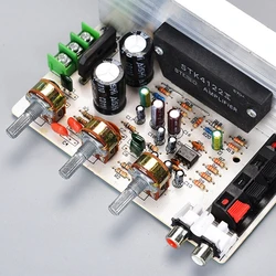 STK4102/4122/4112/4132/4182 50W+50W DX-0408 2.0Channel STK Thick Film Series Stereo Amplifier Board 10HZ-20KHZ