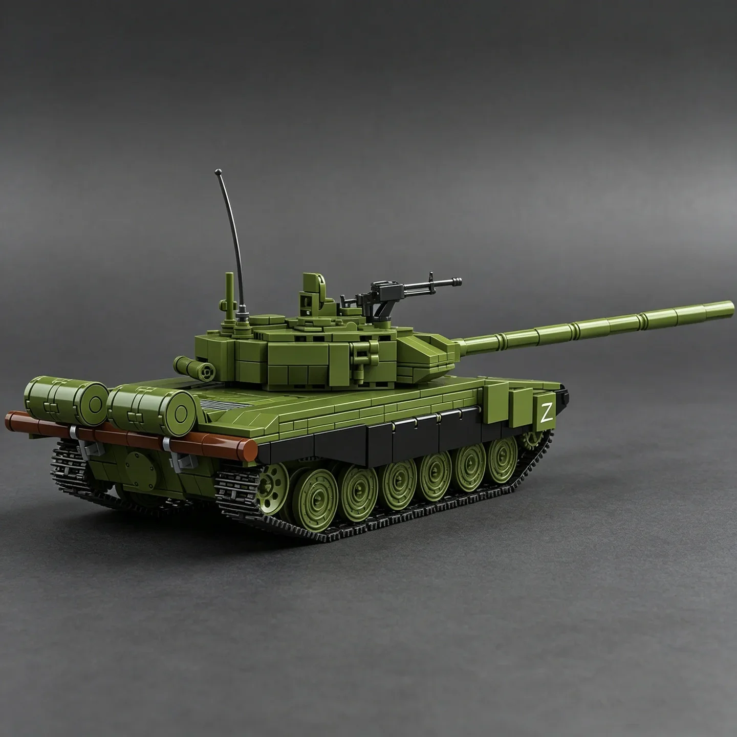 New Tank Model Russian T-90 Main Battle Tank Bhishma Tank Toy  Building Blocks: Third-Generation Main Battle